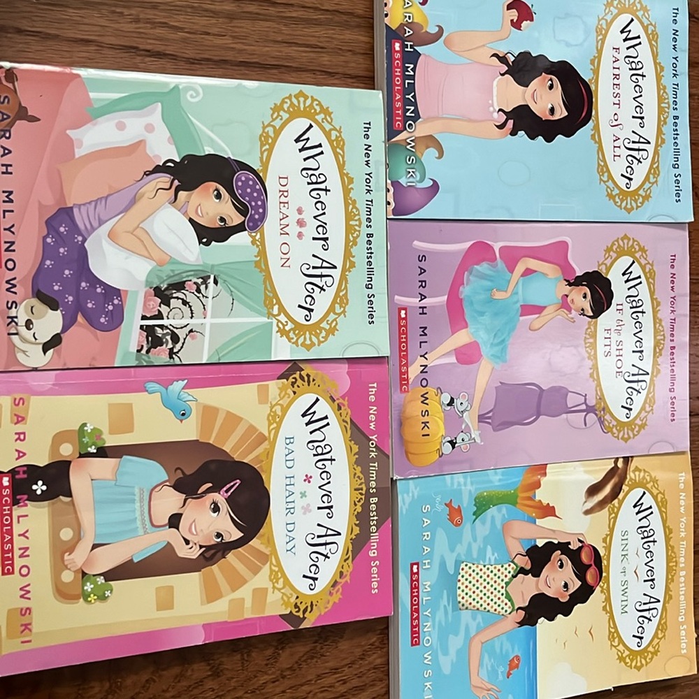 Whatever after book bundle